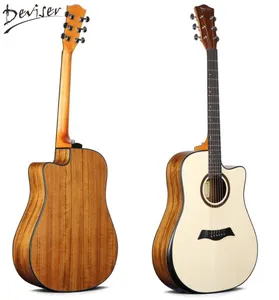 吉他厂LS-570漂亮的设计者吉他原声体，云杉顶41英寸热卖批发/来样定做吉他声学