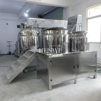 Machine à fabriquer de la vaseline Henwi 100-500 litres / Mélangeur homogénéisateur sous vide haute vitesse pour cosmétiques