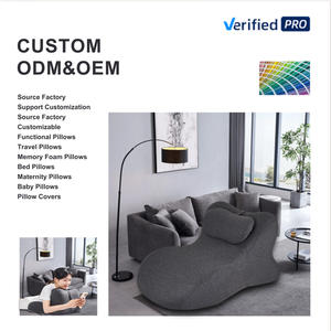 Bantal Ergonomis Busa Memori JYM Customizable Logo YM-Q520 Penyangga Punggung, Dapat Dilepas dan Dicuci, untuk Membaca, Bantal Kamasutra - Product Image 2
