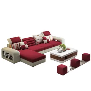 Günstige L Form Sofas Zimmer Sofa Sets Luxus Holz Marokkanischen Sofa Für Verkauf