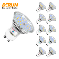 Verre Céramique SMD prise dimmable downlight plafond projecteur jardin spots de lumière de voie du mur GU10 Ampoules LED lampes, LED-GU10