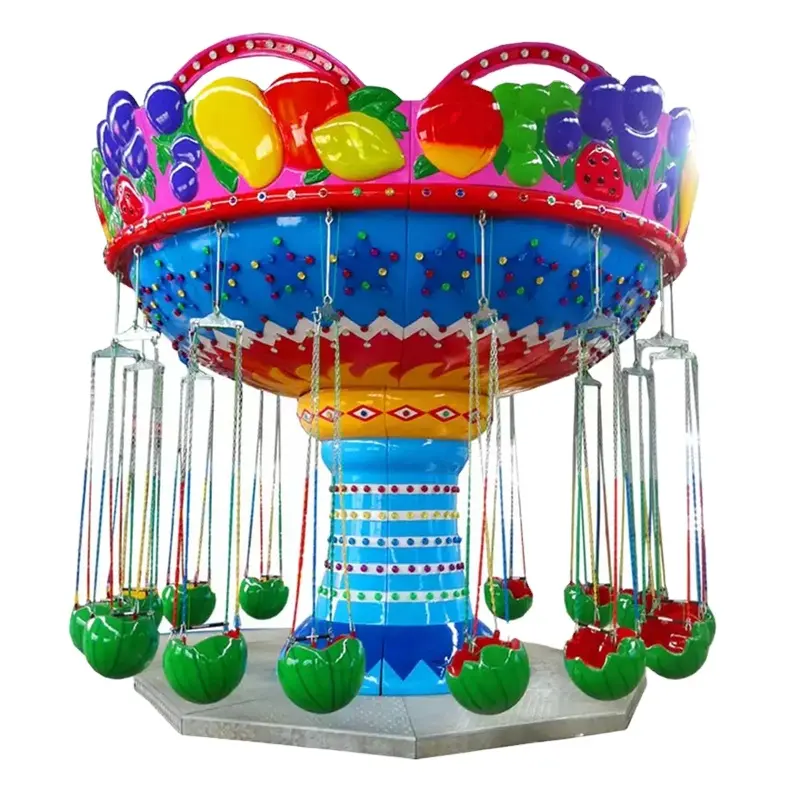 fun fair equipment for sale Children Park Item Fruit Flying Chair