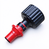 Bouchon de bec verseur auto-ventilant anti-fuite pour bidon jerrycan en plastique HDPE, pour essence, diesel, produits chimiques, vente en gros