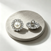 Boutons en alliage de zinc personnalisés CF, vente en gros, accessoires de mode pour vêtements, boutons métalliques de luxe pour manteaux et costumes, fabricant, usine
