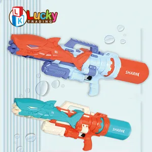 Sán đầu Đồ chơi siêu Soaker khí nén vũ khí taser mạnh mẽ súng nước trẻ em mùa hè ngoài trời Inflatable súng nước để bán