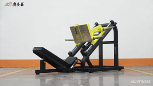 Z975 équipement de gymnastique force de <span class=keywords><strong>marteau</strong></span> 45 degrés jambe presse Machine équipement de musculation musculation charge Fitness Machine - Product Image 3