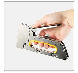 Pistola <span class=keywords><strong>grapadora</strong></span> Manual de venta directa de fábrica, pistola <span class=keywords><strong>grapadora</strong></span> 4 en 1 de servicio pesado con 500 grapas, pistola <span class=keywords><strong>grapadora</strong></span> manual - Product Image 6