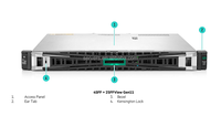 Hpe Proliant Dl20 Gen11 Intel Xeon E-2400 Série E-2434 3.4GHZ Pcie Riser Odm Rackmount 1u Serveur