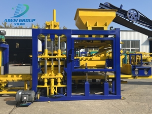 Thông minh hình thành <span class=keywords><strong>QT</strong></span> 4-15 hallow khối sản xuất hoàn toàn tự động bê tông Interlock của máy làm gạch - Product Image 2