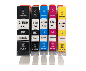 MaiGe Compatible avec PGI-580/CLI-581 XXL pour cartouches d'encre pour <span class=keywords><strong>PIXMA</strong></span> TS705/TR7550/TR8550/TS6150/TS6151/TS6250/TS6350/TS6351-18 - Product Image 1