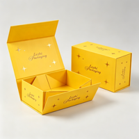 Boîte cadeau en carton avec fermeture magnétique personnalisée, logo, laminage mat, gaufrage, recyclable, pliable, design plat, parois rigides