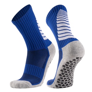 Men's Crew Sports <b>Socks</b> Youth & Children Grade Summer Anti-Slip Football with PVC <b>Grip</b> & Terry Cushion Digital Printed - Product Image 4