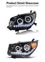 Nuevas Luces LED de Circulación Diurna de Alta Calidad con Proyector Láser de Ajuste Universal para la 7ª Generación (2012-2014) con Intermitentes Dinámicos