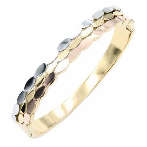 กำไลสามโทนสแตนเลสแฟชั่น - Product Image 2