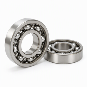 Roulement à billes en acier inoxydable 440C S6003 17x35x10mm, type ouvert, résistant à la corrosion, à gorge profonde pour équipements de transformation des aliments humides - Product Image 3