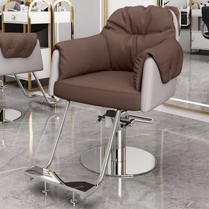 Chaises de salon de coiffure pivotantes à hauteur réglable en gros, chaises de salon de beauté, chaises de barbier - Product Image 4