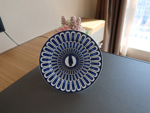 Service de table en porcelaine fine de luxe bleu européen, best-seller, 4 pièces - Product Image 4