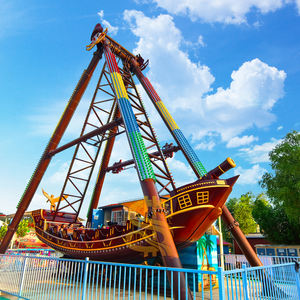Manège <span class=keywords><strong>Bateau</strong></span> <span class=keywords><strong>Pirate</strong></span> d'Aventure pour Parc d'Attractions, Équipement de <span class=keywords><strong>Bateau</strong></span> Balançoire Extérieur - Product Image 2