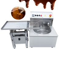 Machine à tempérer le chocolat RM, modèle de table, avec roue, capacité 8000 l, fonction cascade, personnalisable avec votre logo