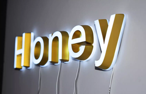 Letrero Metálico 3D Personalizado <span class=keywords><strong>con</strong></span> <span class=keywords><strong>Letras</strong></span> Doradas, Retroiluminado <span class=keywords><strong>con</strong></span> LED para Exteriores, Publicidad <span class=keywords><strong>con</strong></span> Tiras LED para Edificios, Logotipo de Empresa - Product Image 4