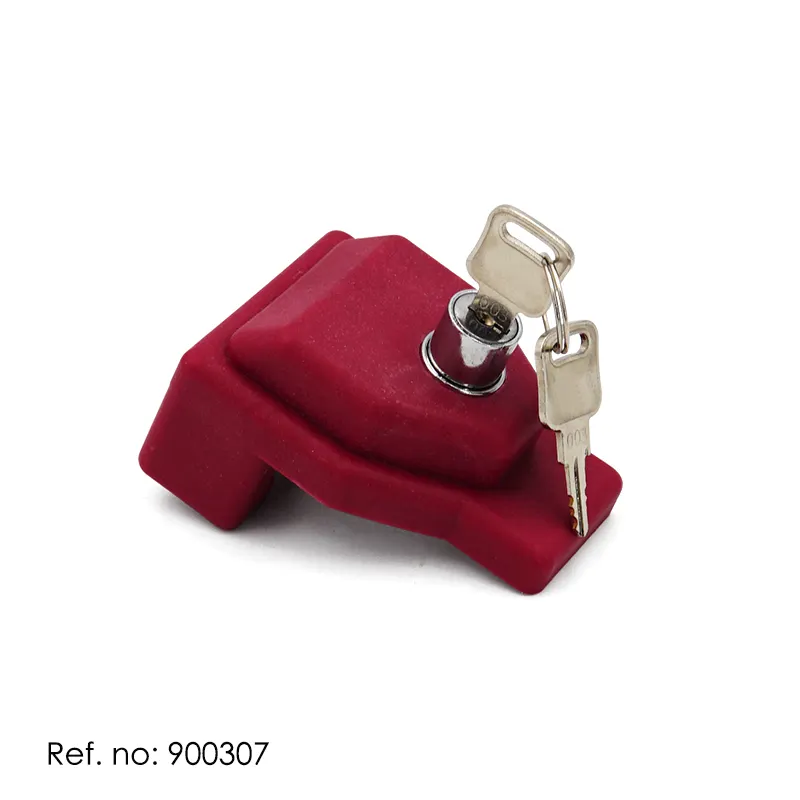 Rote PP Kunststoff Druckluft bremse Glad Hand Gladhand Lock für Traktor Anhänger