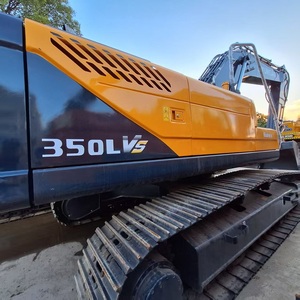 Excavatrice Hyundai 350LVS d'occasion en bon état, 35 tonnes, hydraulique, sur chenilles, provenance Corée, à vendre - Product Image 3