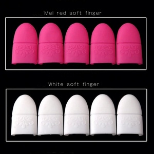 10 pièces/sac Silicone Gel vernis à ongles Clip tremper dissolvant vernis dégraissant nettoyant pour ongles Wrap plastique tremper capuchon manucure nettoyage des ongles - Product Image 4