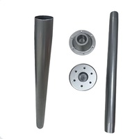 Base de fixation de table ronde Fudu RV moderne de qualité supérieure en ABS, anti-vibration, résistante à la rouille et à la corrosion, garantie 1 an