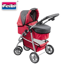 Fei Li Stroller <strong>Baby</strong> <strong>Doll</strong> Stroller 3 in 1with <strong>Car</strong> <strong>Seat</strong> and Carrier for <strong>Dolls</strong> up to 17'' Prams for <strong>Dolls</strong> - Product Image 2