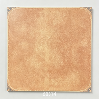 Carreaux de sol intérieurs pour villa, aspect mat, style campagnard, 600x600mm, motif pastoral élégant, revêtement de sol en céramique