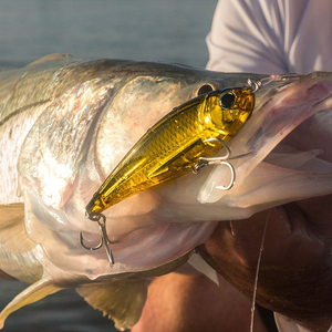 Superior Direito PE070 90mm 18g Stickbait Iscas Água salgada Naufrágio Stickbait Chocalho Stickbaits Afundando Lápis Iscas