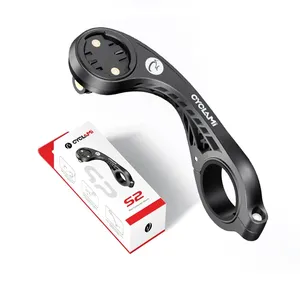Ordinateur de vélo numérique sans fil CYCLAMI <span class=keywords><strong>S2</strong></span>, fixation avant, compatible <span class=keywords><strong>Garmin</strong></span> Edge IGSPORT, 1,25'/31,8 mm, réglable, portable, durable - Product Image 2