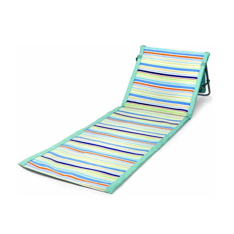 OEM Beach Blanket Wasserdichter Lounge-Liegestuhl Leichte Bräunung matte im Freien Klappbare Schlaf-tragbare Strand-Picknick matte