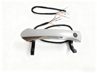 Nouvelles poignées de porte de voiture en plastique + métal peint universelles, compatibles avec les Panamera 2010-2016, garantie 1 an, OE 97053796100/97053796200