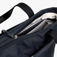 Sac fourre-tout en nylon résistant à l'eau avec fermeture éclair, sac à bandoulière matelassé et rembourré pour le travail, les voyages et l'usage quotidien