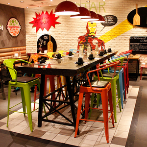 <span class=keywords><strong>Tavoli</strong></span> <span class=keywords><strong>e</strong></span> <span class=keywords><strong>Sedie</strong></span> in Metallo Vintage <span class=keywords><strong>per</strong></span> Esterni, Arredamento Industriale <span class=keywords><strong>per</strong></span> Ristoranti <span class=keywords><strong>e</strong></span> Caffetterie - Product Image 2