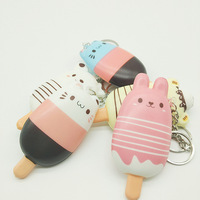 Model Makanan Es Krim & Es Loli Kartun Mini EVA, Mainan Slow-Rising Bertema Musim Panas, Liontin & Aksesoris Kecil, 14 Tahun