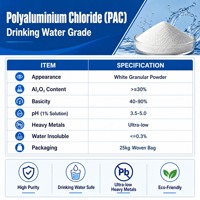Coagulant en chlorure de polyaluminium pour l'approvisionnement en eau dans les zones éloignées
