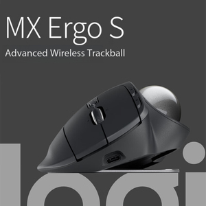 Ratón Inalámbrico con Trackball Logitech MX Ergo S, Ergonómico 20 °   Función de inclinación, Clic silencioso, Carga USB-C, 6 botones personalizables - Product Image 5