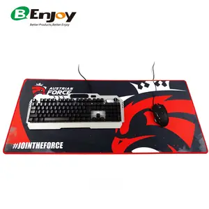 Hochwertiger kunden spezifischer Druck XXL Extended Large Neopren Gummi Büro Schreibtisch Tastatur Matte Gamer Gaming Großer Schreibtisch Mauspad Deskpad