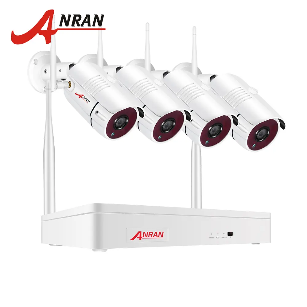 ANRAN 1920P HD 8CH POE 5MP NVR Kit Outdoor/Indoor Waterproof Motion Detection CCTV Security Camera System Surveillance Equipment