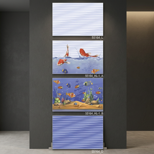 Azulejos de pared de cerámica impresos en HD, 300x450mm, 30x45cm, 12x18 pulgadas, función de ladrillo refractario de porcelana Interior para exteriores, diseño de baño - Product Image 3