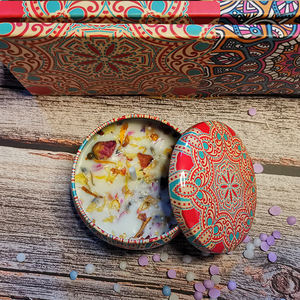 Bougie cube de manifestation originale de luxe IKEDA, motif bâton long avec fruits, pour Diwali, méditation, religion, fête des pères, usage en bar - Product Image 2