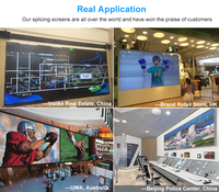 Écran mural LCD professionnel 4K pour les étapes et les événements avec options d'assemblage personnalisées