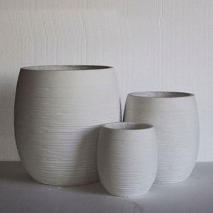 Grandes jardinières décoratives ovales rétro créatives pour fleurs d'intérieur - Product Image 4