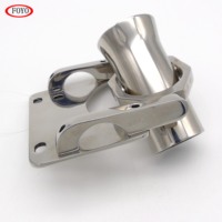 Pièces de bateau Foyo, pointe de raccordement en acier inoxydable 304 de haute qualité - Outil à corde avec poignée en bois pour yacht, bateau rapide