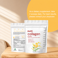 Collagène Multi-Spectre en Gros avec Vitamine C et Acide Hyaluronique pour Soutenir la Santé de la Peau – Poudre de Peptides pour Adultes OEM/ODM