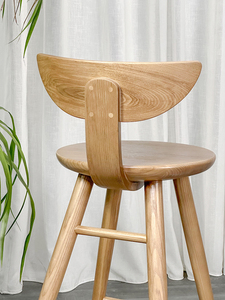Nouveau design moderne, <span class=keywords><strong>tabouret</strong></span> <span class=keywords><strong>de</strong></span> <span class=keywords><strong>bar</strong></span> en bois <span class=keywords><strong>de</strong></span> luxe, chaise haute en bois massif, ensemble <span class=keywords><strong>de</strong></span> tabourets <span class=keywords><strong>de</strong></span> <span class=keywords><strong>bar</strong></span> pour cuisine - Product Image 4