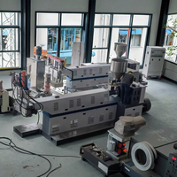 Ligne de granulation complète d'extrusion de plastique à vis simple de 110 kW pour le recyclage et la granulation de PC/LDPE/HDPE