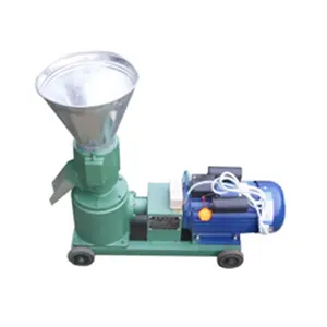 Flat die pellet machine